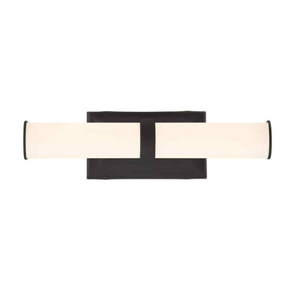 Home Decorators Rolande 16 in. Coal 1-Light LED Bathroom Vanity Light Bar 25837