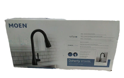 MOEN Doherty Single Handle Pull-Down Sprayer Kitchen Faucet w/ Power Clean