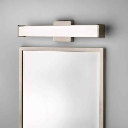 Hampton Bay Astrid 24 in. Brushed Nickel 5-CCT LED Bathroom Vanity Light Bar