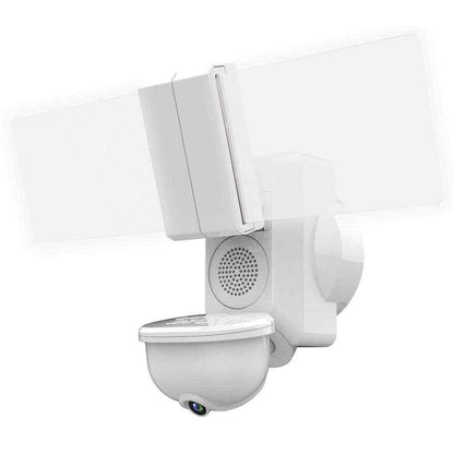 SECUR360 2000 Lumens LED Motion Sensor Wired Edge Lit White Security Flood Light