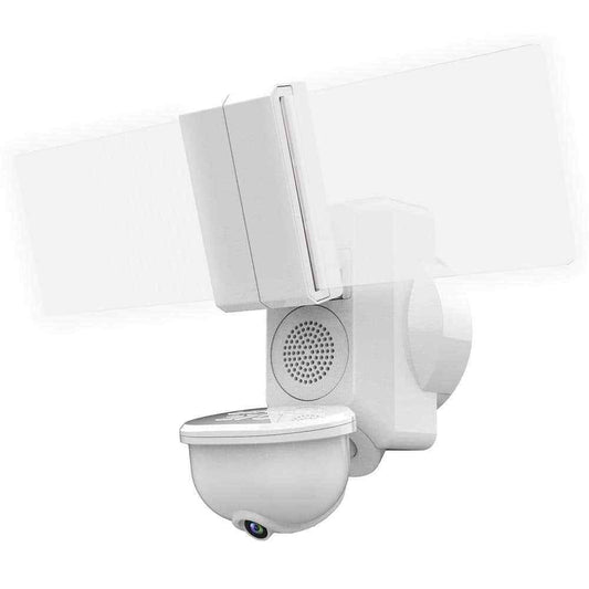 SECUR360 2000 Lumens LED Motion Sensor Wired Edge Lit White Security Flood Light