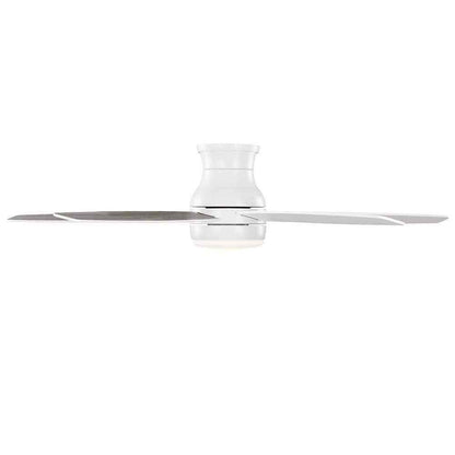 Hampton Bay Ashby Park 60 in. Integrated LED Matte White Indoor Ceiling Fan