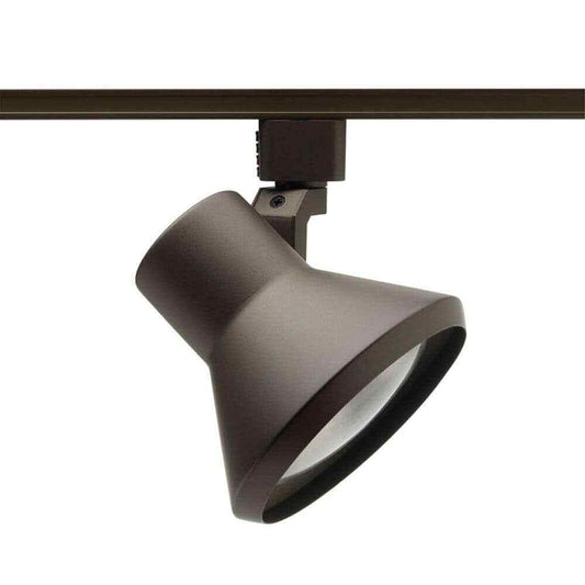 Juno 75-Watt Flare Bronze Track Lighting Head R552 BZ