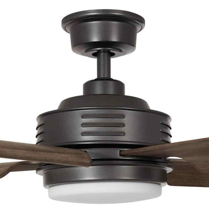 Home Decorators Hansfield 56 in. LED Outdoor Natural Iron Ceiling Fan