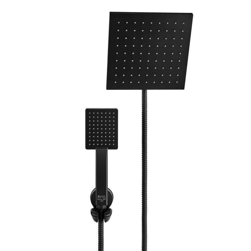 Glacier Bay Modern 1-Spray Dual Tub Wall Mount Fixed and Handheld Shower Heads