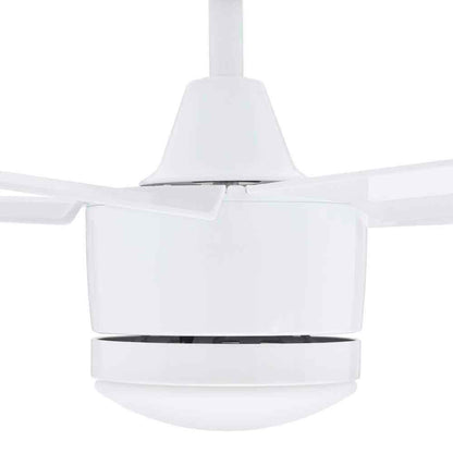 Home Decorators Merwry 48 in. LED Indoor White Ceiling Fan w/ Light Kit + Remote