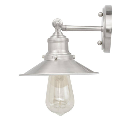 Home Decorators Glenhurst 25 in. 3-Light Brushed Nickel Bathroom Vanity Light