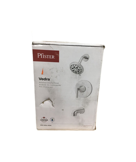 Pfister Vedra Single-Handle 3-Spray Tub and Shower Faucet in Polished Chrome