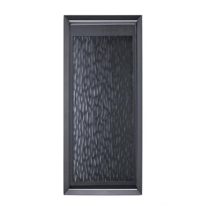 Bel Air Lighting Steelwater 23 in. Black LED Outdoor Wall Light Fixture