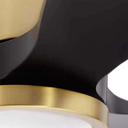 Home Decorators Triplex 60 in. LED Brushed Bronze Ceiling Fan w/ Light YG749-BRB