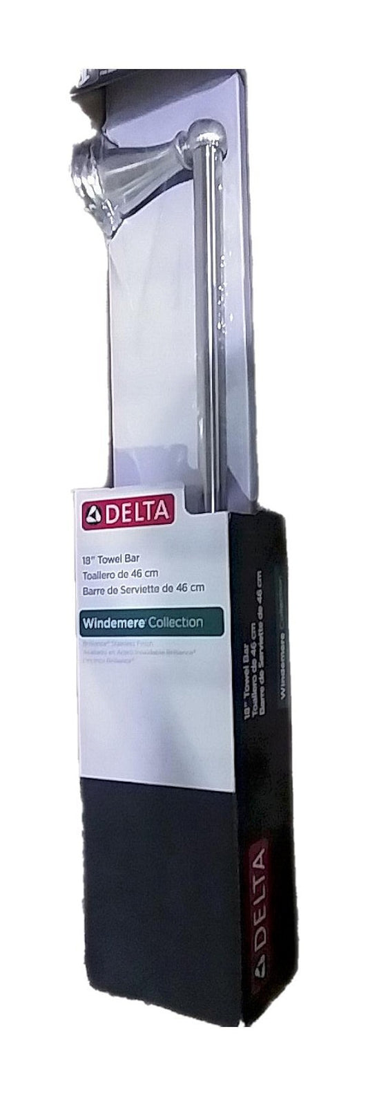 Delta Windemere 18 in. Towel Bar in Stainless