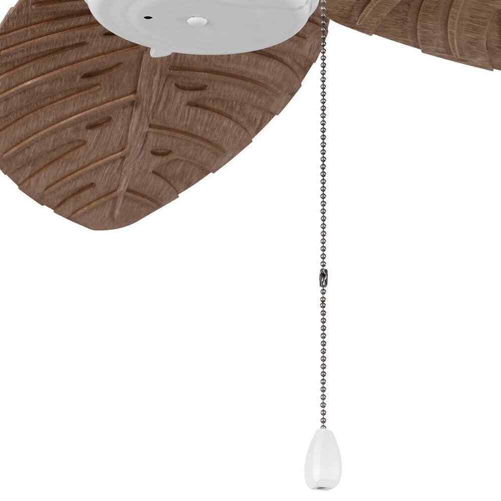 Hampton Bay Marsell 52 in. Indoor/Outdoor Matte White Ceiling Fan w/ Pull Chains