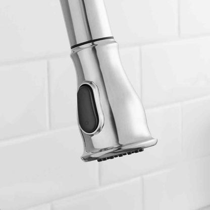 Glacier Bay Kagan Single-Handle Pull-Down Kitchen Faucet w/ Soap Dispenser