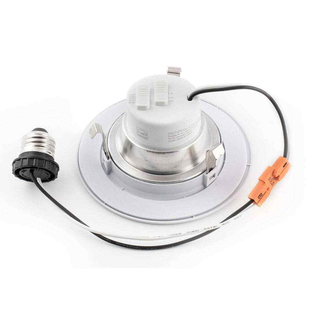 Simply Conserve 4 in. Wattage and CCT Selectable LED Recessed Downlight Retrofit