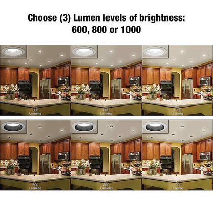 Commercial Electric 4 in. Selectable LED Recessed Trim Downlight