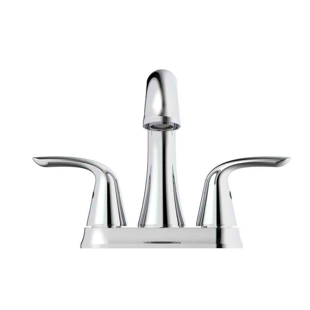 Glacier Bay Irena 4 in. Centerset 2-Handle Bathroom Faucet in Chrome