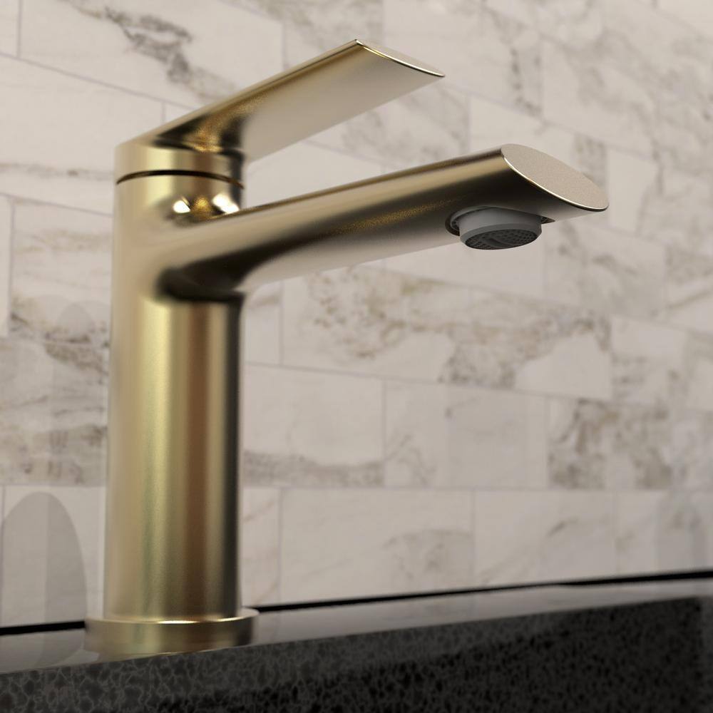 KEENEY Belanger Single Hole Single-Handle Bathroom Faucet with Drain Assembly