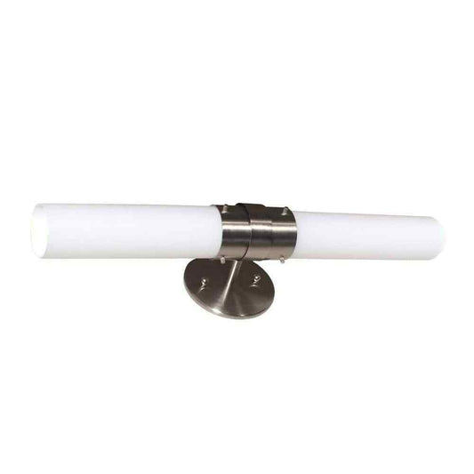 Bel Air Lighting Fusion 20 in. 2-Light Brushed Nickel Bathroom Vanity Light