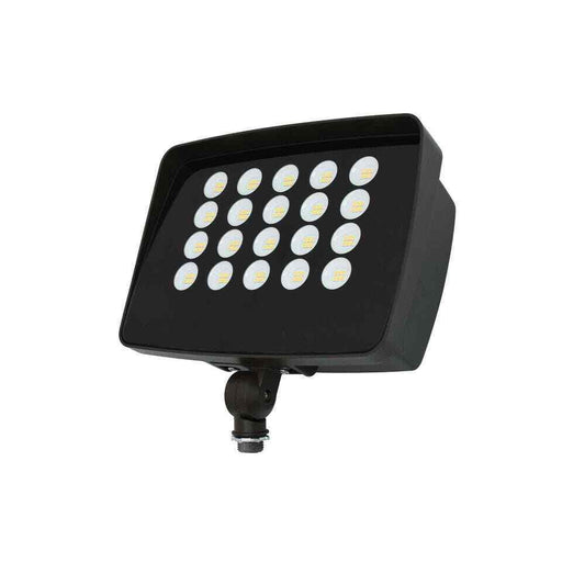 Commercial Electric 70-Watt Bronze Outdoor Integrated LED Commercial Flood Light