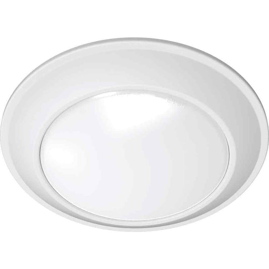 Juno JSBT 7.72 in. Matte White Wet Location Integrated LED Flush Mount Fixture