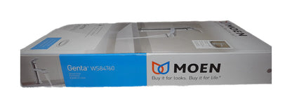 MOEN Genta Single Hole Single-Handle Bathroom Faucet in Chrome WS84760