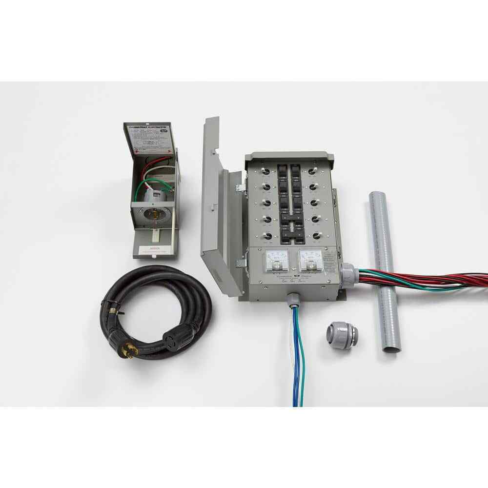 Connecticut Electric 30-Amp 10-Circuits G2 Manual Transfer Switch Kit