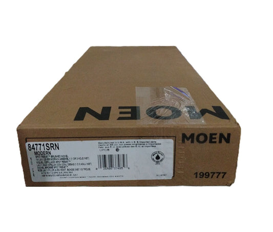 MOEN Revyl Single Handle Bathroom Faucet in Spot Resist Brushed Nickel