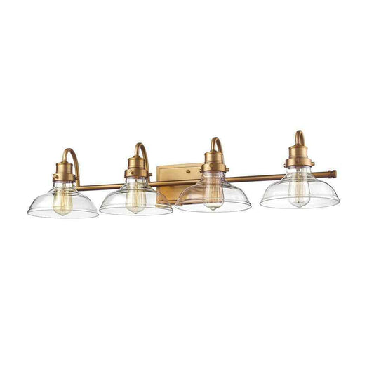 Millennium Lighting 35 in. 4-Light Heirloom Bronze Bathroom Vanity Light