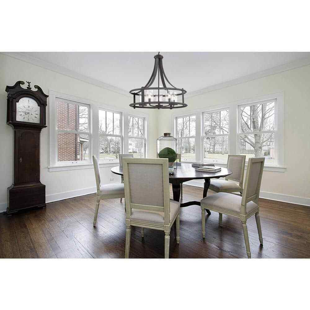 Designers Fountain Palencia 5-Light Artisan Pardo Wash Incandescent Chandelier