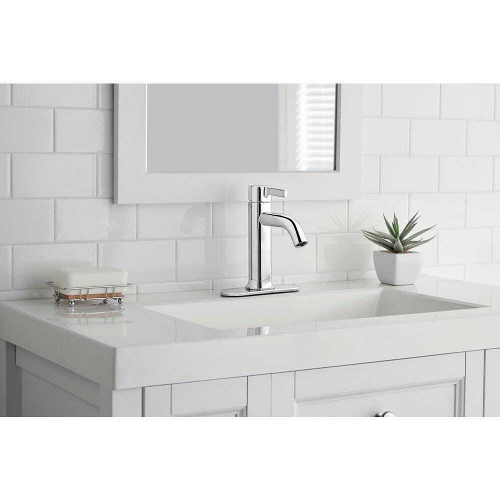 Glacier Bay Ryden Single Hole Single-Handle Bathroom Faucet in Chrome FS1A9277CP