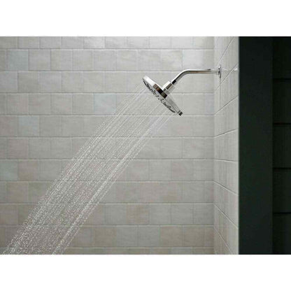 KOHLER Bellerose 3-Spray Patterns 1.75 GPM 8 in. Wall Mount Fixed Shower Head