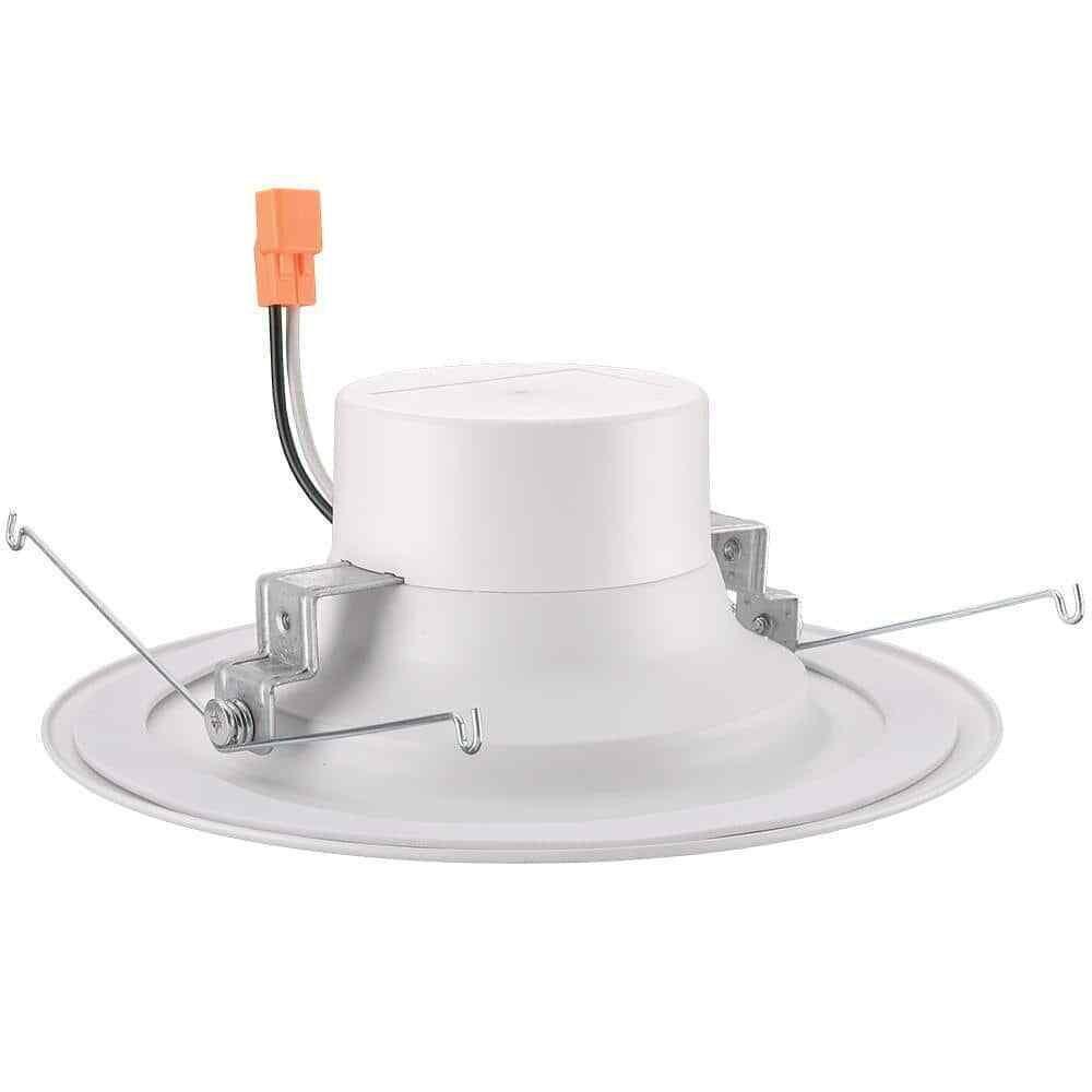 Commercial Electric 5 in./6 in. T20 Smart Color CCT LED Recessed Light Trim