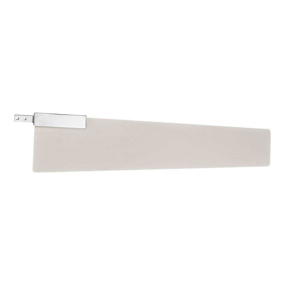 Hampton Bay Esala 52 in. Indoor Chrome Ceiling Fan with LED Light and Remote