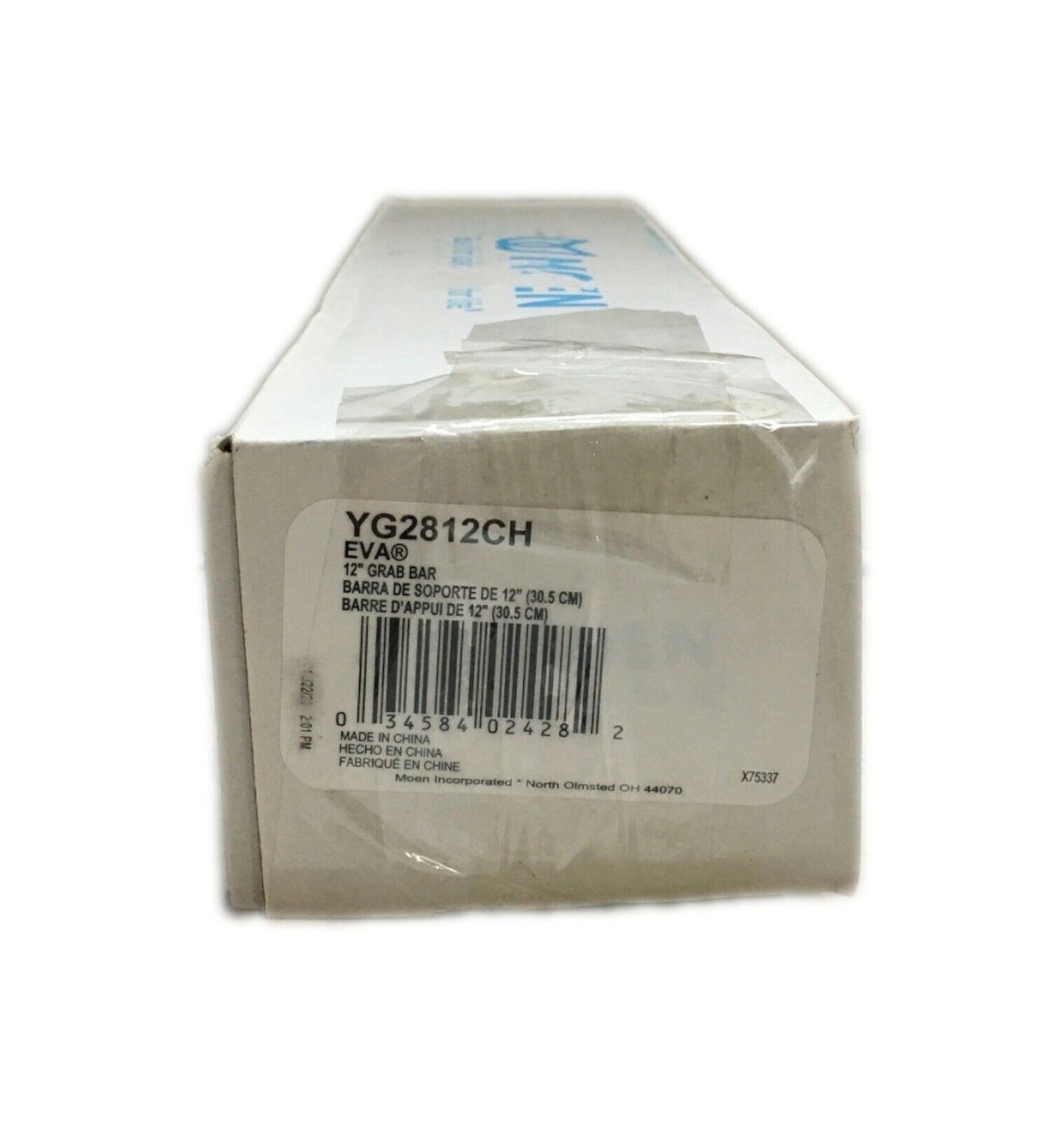 MOEN Eva 12 in. Grab Bar in Chrome YG2812CH