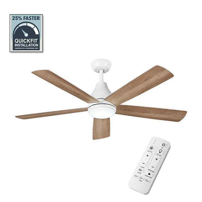 Hampton Bay Nevali 52 in. LED Indoor Smart Hubspace Ceiling Fan Light and Remote