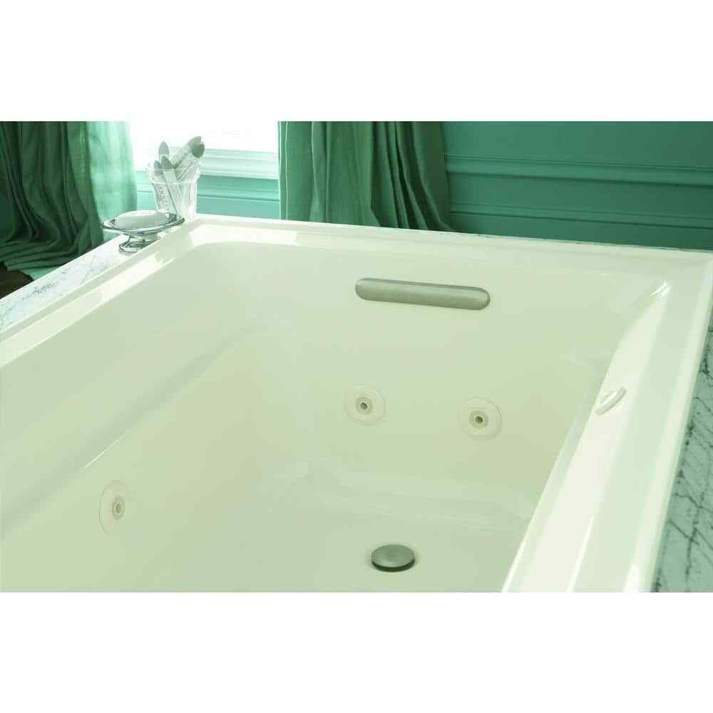 KOHLER Clearflo Slotted Overflow Bath Drain in Vibrant Brushed Nickel K-7272-BN