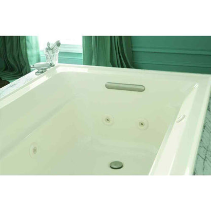 KOHLER Clearflo Slotted Overflow Bath Drain in Vibrant Brushed Nickel K-7272-BN