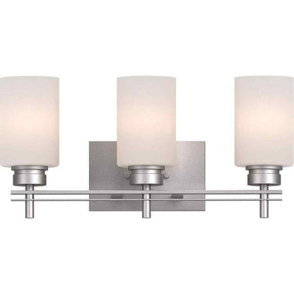 Volume Lighting Carena Indoor Nickel Bath Vanity Wall Mount Sconce Light