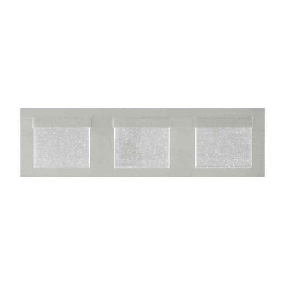 Home Decorators Alberson Brushed Nickel Integrated LED Bathroom Vanity Light Bar