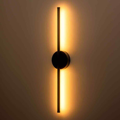 Rennnsan Aidan 1-Light Black Linear Dimmable LED Wall Sconce WS8101-50178