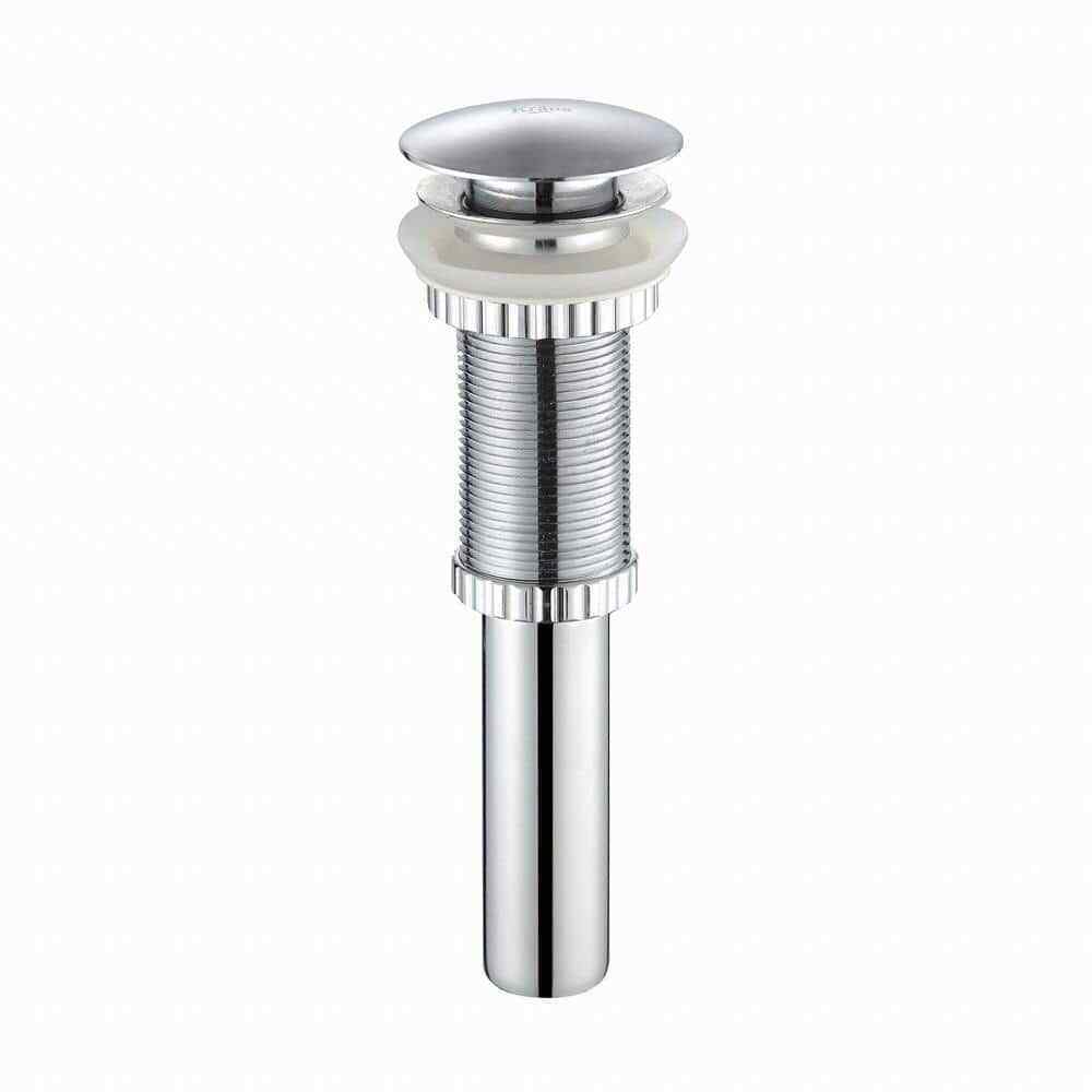 KRAUS Pop-Up Bathroom Sink Drain in Chrome PU-10CH