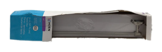MOEN ISO 24 in. Towel Bar in Spot Resist Brushed Nickel DN0724BN