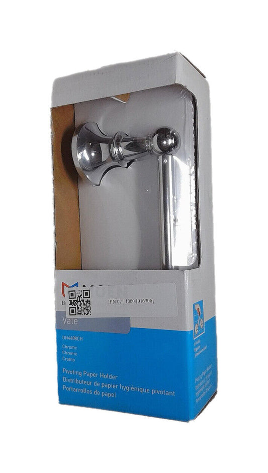 MOEN Vale Pivoting Double Post Toilet Paper Holder in Chrome DN4408CH