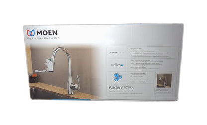 MOEN Kaden Single-Handle Pull-Down Sprayer Kitchen Faucet in Chrome