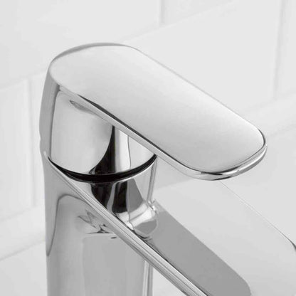 Glacier Bay Foxton Single Hole Single-Handle Bathroom Faucet in Chrome