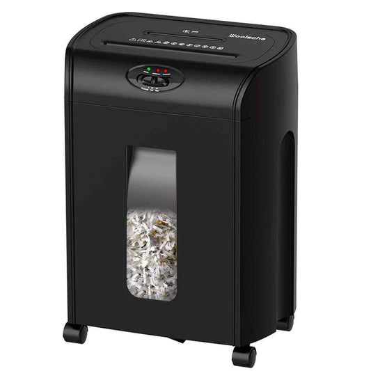 Sunpez Office Micro Paper Shredder Paper Shredder Low Noise for Office Home