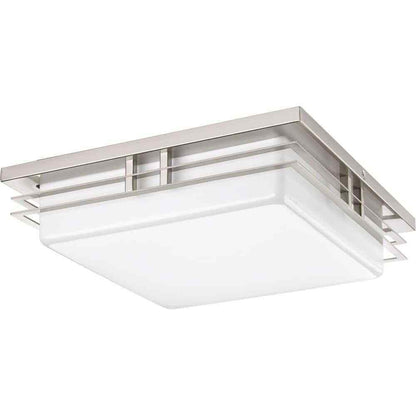 Progress Lighting Helm Collection 14 in.Modern LED Flush Mount Bedroom Light