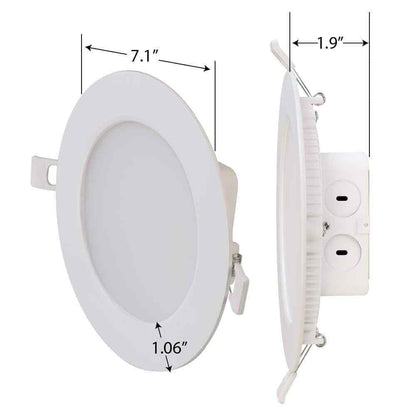 Feit Electric 6 " 75W Equivalent 3000K Bright White Dimmable LED Recessed Light