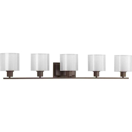 Progress Lighting Invite Bronze New Traditional Bath Vanity Light