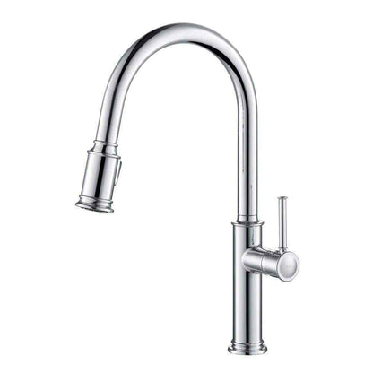 KRAUS Sellette Single-Handle Pull-Down Sprayer Faucet w/ Dual Function Sprayhead